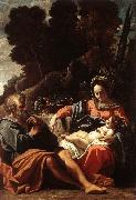 BADALOCCHIO, Sisto The Holy Family  145 Norge oil painting reproduction